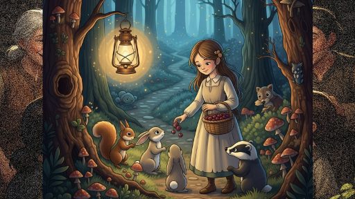 The Luminous Lantern and the Whispering Woods