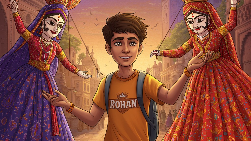 Rohan and the Whispering Threads of Gyan Nagar
